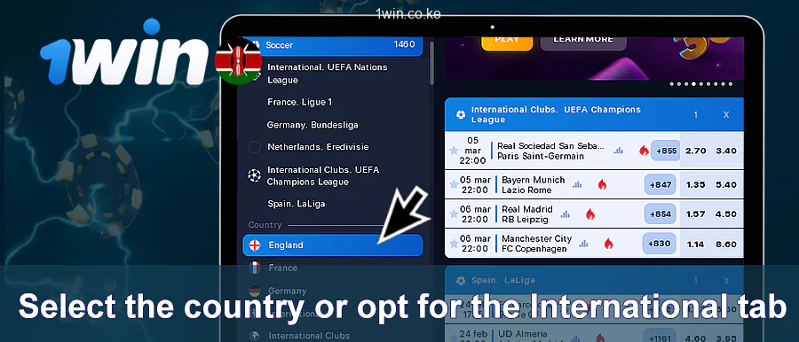 Legality 1win in Kenya