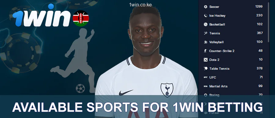 Daily, over 200 matches are available in 1win Kenya. When you explore this category, you can find high odds and many sports markets. The following leagues are included: