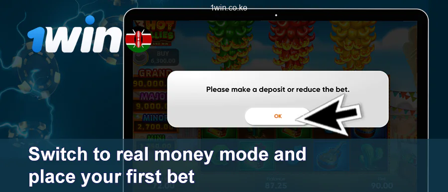 Place Your First Bet
