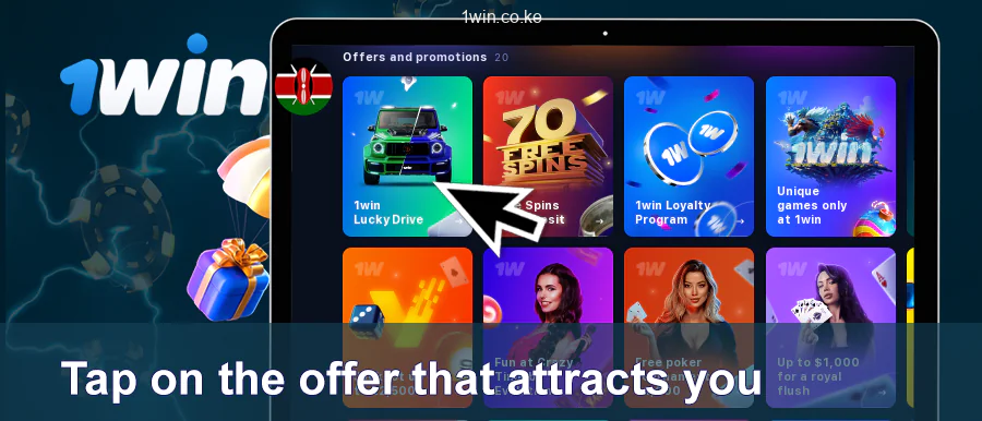 Choose A Bonus On The 1Win Website